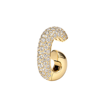 Big Diamond Pave Ear Cuff