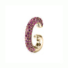 Pink Sapphire Pave Ear Cuff