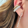 Big Diamond Pave Ear Cuff