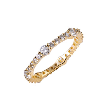 Diamond All Around Eternity Band