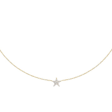 Diamond Star Necklace