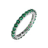 Emerald Eternity Band