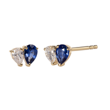 Teardrop Diamond Stud