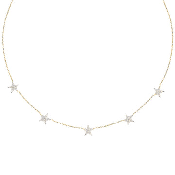 5 Star Diamond Necklace