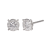 Diamond Halo Studs