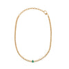 Emerald Tear Drop Necklace