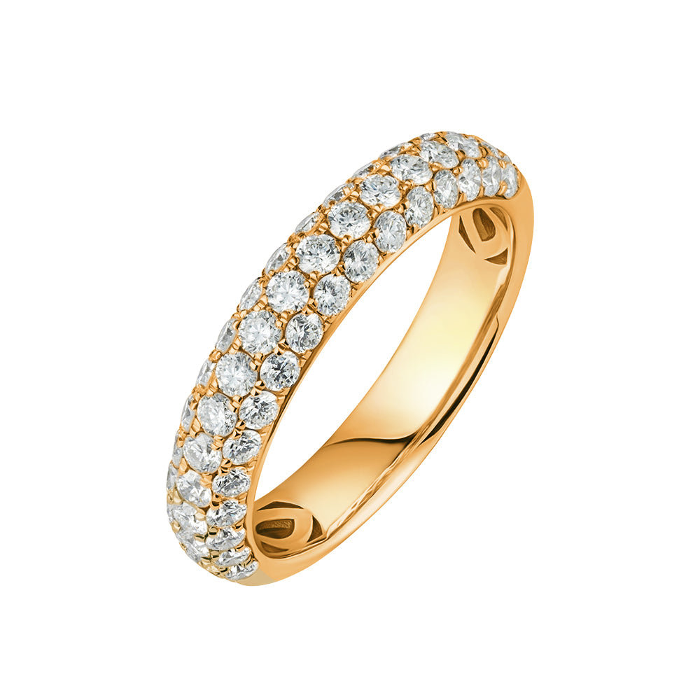 Thick Diamond Half Band