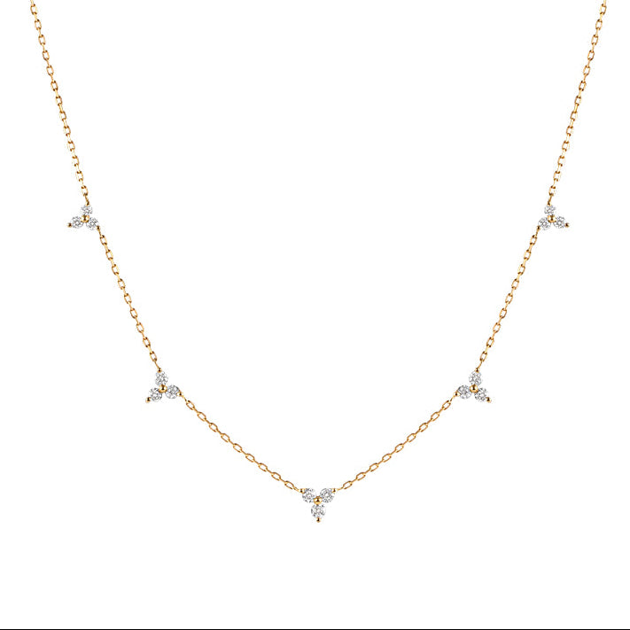 Diamond Grape Necklace