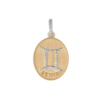 Zodiac Gemini - Small Medallion