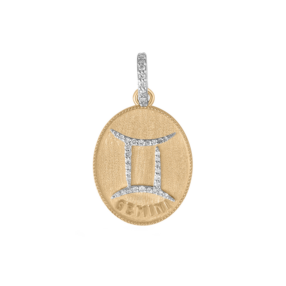 Zodiac Gemini - Small Medallion