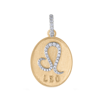 ZODIAC LEO - SMALL MEDALLION