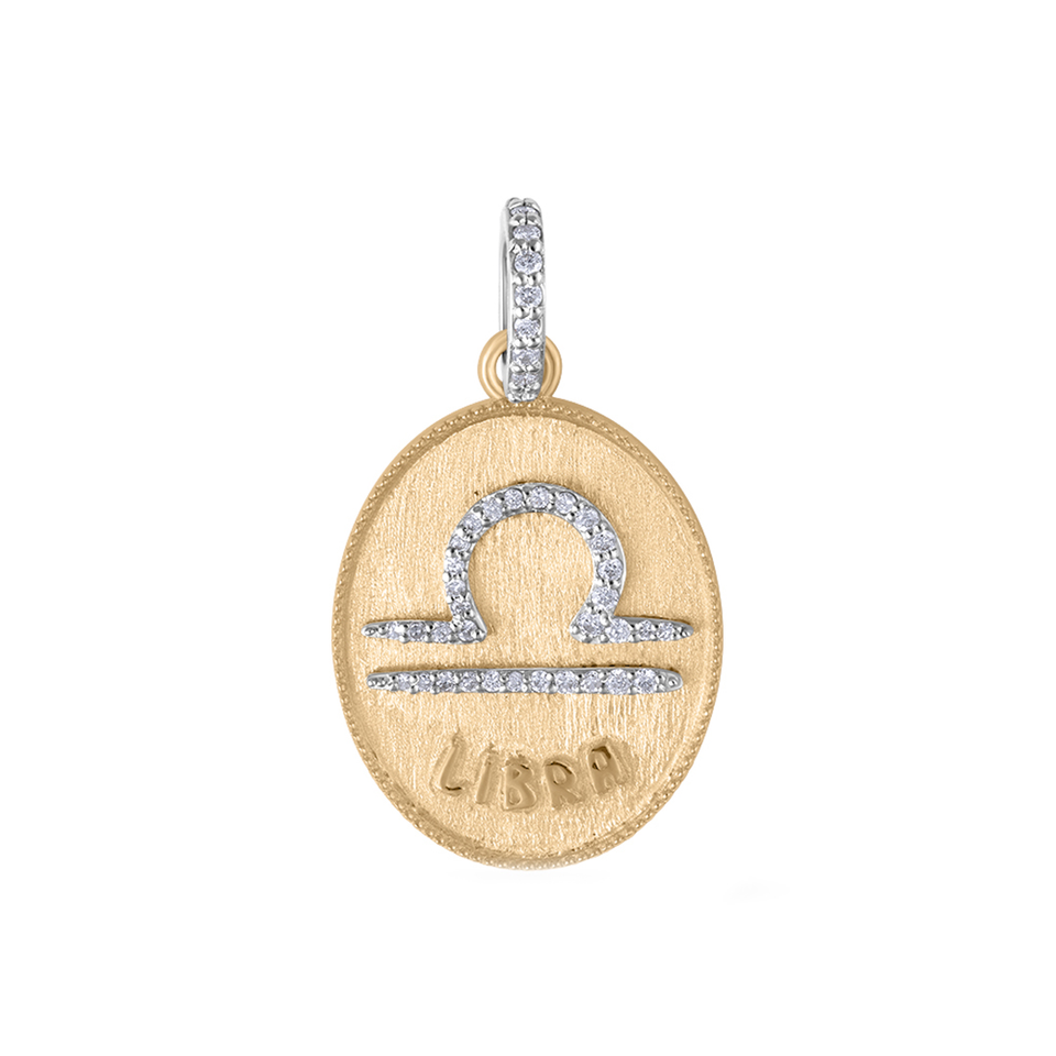ZODIAC LIBRA - SMALL MEDALLION