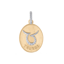 ZODIAC TAURUS - SMALL MEDALLION
