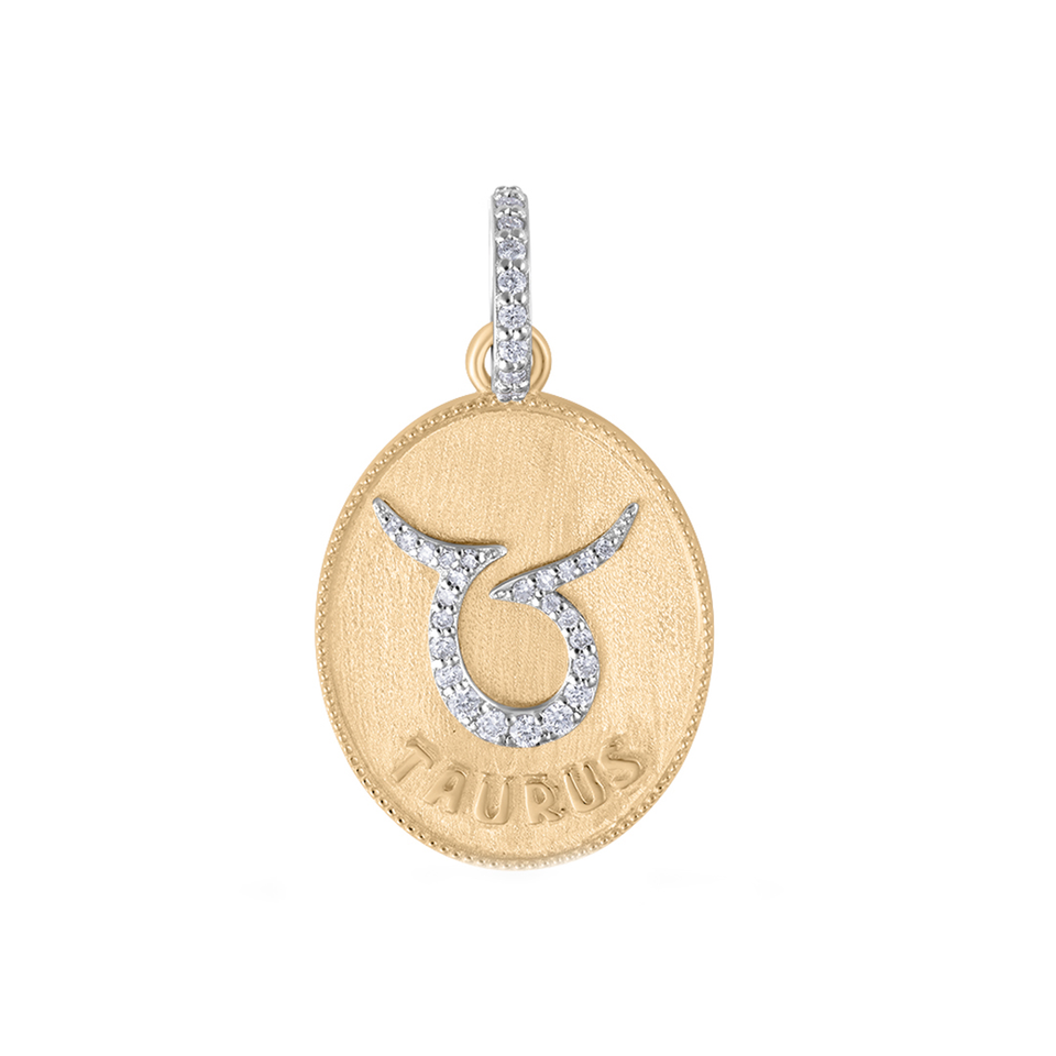 ZODIAC TAURUS - SMALL MEDALLION