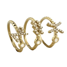 Diamond Capricorn Zodiac Sign Ring