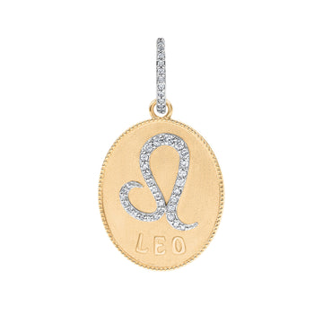 ZODIAC LEO- LARGE MEDALLION