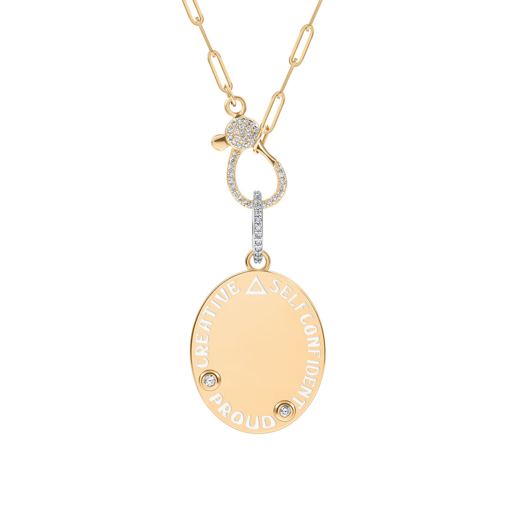 ZODIAC LEO- LARGE MEDALLION