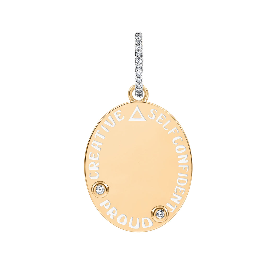 ZODIAC LEO- LARGE MEDALLION