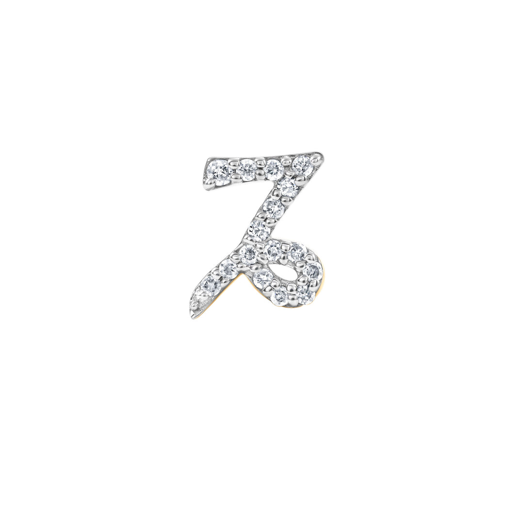 ZODIAC CAPRICORN-  DIAMOND STUD