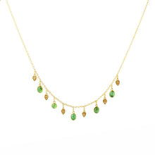 Cascading Emerald Necklace