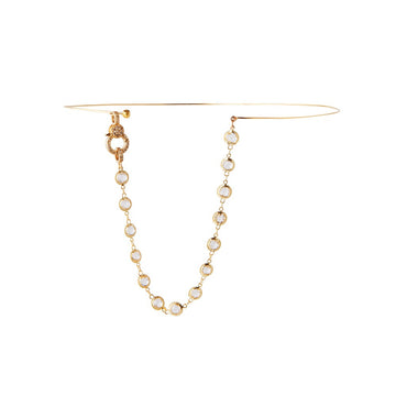 Gold Topaz Cascade Choker