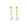 Short Pearl Drop Earrings