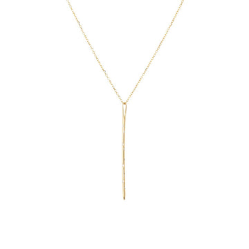 Diamond Needle Necklace