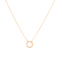 Solid Gold Open and Close clasp Necklace