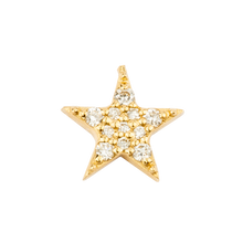 Small Star with Pavé Diamonds