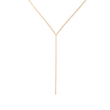 Modern Lariat Chain Necklace