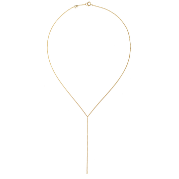 Modern Lariat Chain Necklace