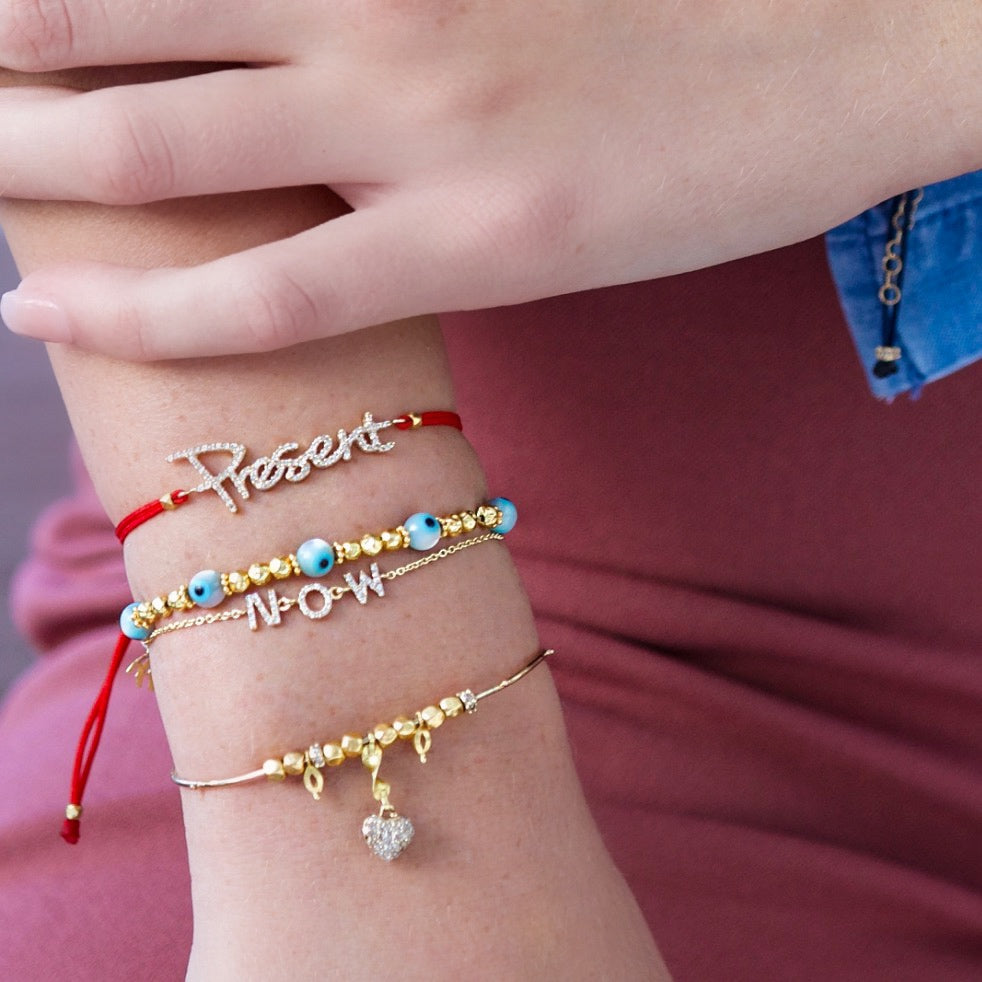 Live in the "Now" Bracelet