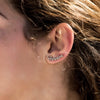 Diamond Present Earring Climber, jewelry inspired by Eckhart Tolle