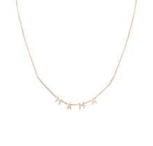 Customizable Diamond Letter Necklace