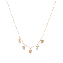 Customizable Diamond Charms Necklace