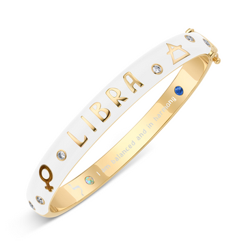 Zodiac Libra Bangle